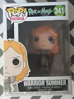 Rick and Morty: Warrior Summer#341 Funko Pop-new old stock/Retired/vaulted