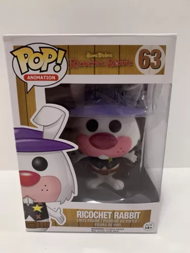 Ricochet Rabbit Funko POP! Hanna Barbera #63 Vinyl Figure Animation Cartoon