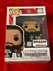 ROMAN REIGNS 98 WWE AMAZON EXCLUSIVE FUNKO POP NEW IN PROTECTOR