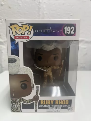 Ruby Rhod #192 Fifth Element Funko Pop! Near Mint Condition NIB W/protector