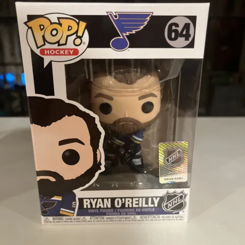 Ryan O'Reilly #64 - St Louis Blues Funko Pop Hockey With Protector OReilly