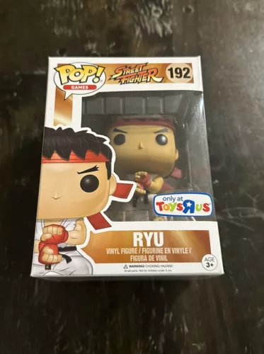 RYU (SPECIAL ATTACK) FUNKO POP! #192 TOYS R US EXCLUSIVE VAULTED Street Fighter