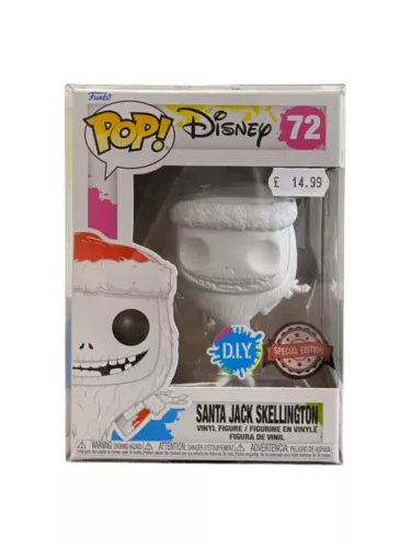 Santa Jack Skellington #72 Funko Pop! DIY