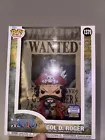 SDCC 2023 Shared Ex FUNKO POP! - 1x One Piece #1379 Gol D Roger Wanted Poster