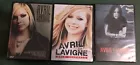 Set Of 3 Avril Lavigne: Walk Unafraid, My World & Life Of A Pop Star Bundle DVDs