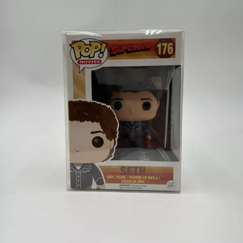 Seth Superbad Funko Pop 176 Movies 2015 Jonah Hill New In Box Vaulted Protector