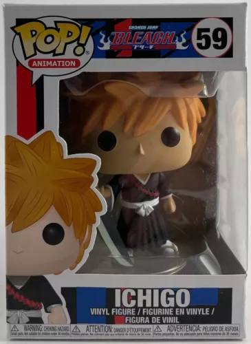 Shonen Jump Bleach Ichigo Funko POP! Vinyl Figure Animation #59 Vaulted