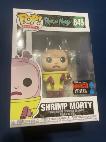 Shrimp Morty #645 Pop! Vinyl 2019 Fall Convention Exclusive Rick and Morty