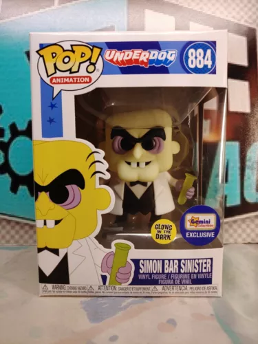 SIMON BAR SINISTER - GitD - Funko Pop #884 - Gemini Exclusive - Underdog - P56-a