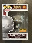 SLIPKNOT COREY TAYLOR SILVER FUNKO POP FIGURE #326 Hot topic EXCLUSIVE