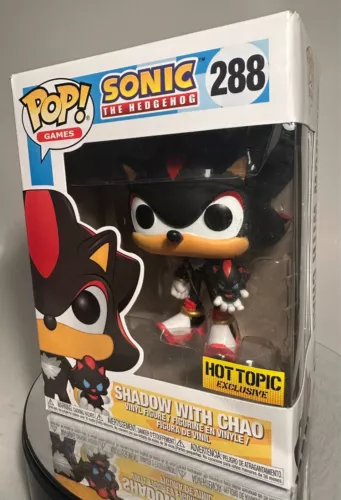 Sonic the Hedgehog - Shadow with Chao 288 (Hot Topic Exclusive) Funko Pop!