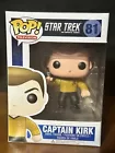 Star Trek Captain KIRK Funko Pop 81 New in Box Original Series w/soft Protector