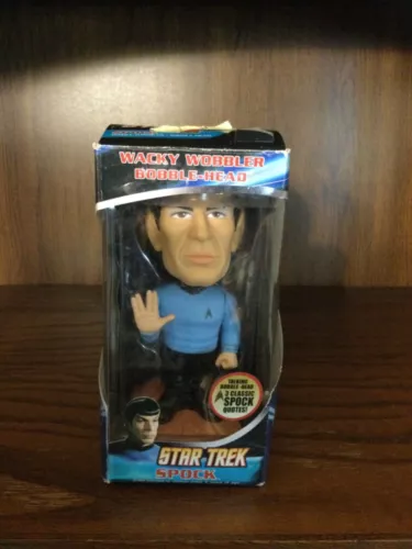 Star Trek: Talking Spock 6" Funko Wacky Wobbler Bobble Head