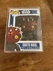 STAR WARS 2011 FIRST RELEASE VAULTED LARGE FONT BLUE BOX DARTH MAUL #09 FUNKO!