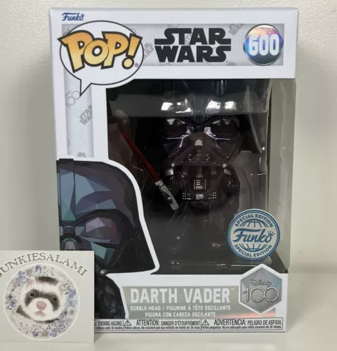 Star Wars #600 Darth Vader Facet Funko Pop! Vinyl Exclusive SE New Mint P/P