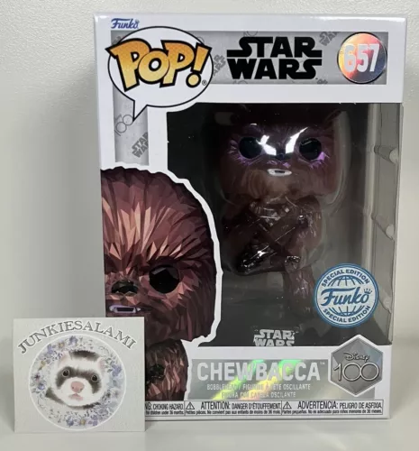 Star Wars #657 Chewbacca Facet Funko Pop! Vinyl Exclusive SE New Mint P/P