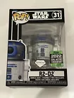 Star Wars Celebration 2022 R2-D2 Diamond Funko Pop