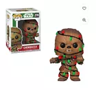 Star Wars Chewbacca #278 Funko POP ! Chewie Holiday With Christmas Lights Figure