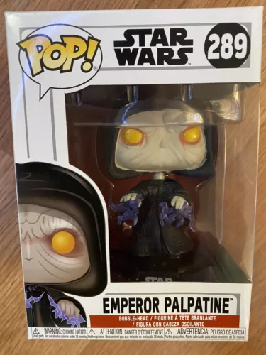 Star Wars Emperor Palpatine Funko Pop Bobblehead Figure #289