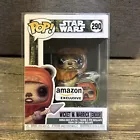 Star Wars Funko POP 290 Wicket Warrick Endor AMAZON EXCLUSIVE PROTECTOR with Pin