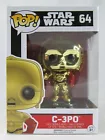 Star Wars Funko Pop - C-3PO (Gold Chrome) - No. 64 - Free Protector