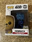 Star Wars Funko POP Celebration Chicago 2019 Exclusive Blue Chrome Chewbacca LE