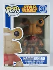 Star Wars Funko Pop - Hammerhead - Blue Box - No. 37 - Free Protector