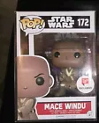 Star Wars Funko Pop ! Mace Windu #172 Walgreens Exclusive W Protector