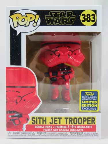 Star Wars Funko Pop - Sith Jet Trooper - The Rise Of Skywalker - SDCC - No. 383