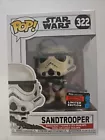 Star Wars Sandtrooper #322 NYCC Exclusive Pop Vinyl NIB Inc Protector