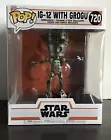 Star Wars: The Mandalorian IG-12 with Grogu Deluxe Funko Pop! Vinyl Figure #720