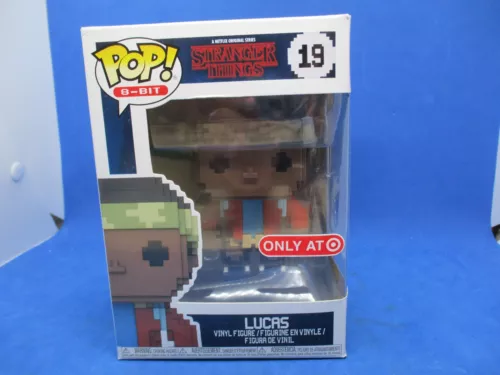 Stranger Things Funko Pop Lucas 8Bit Target Exclusive! #19