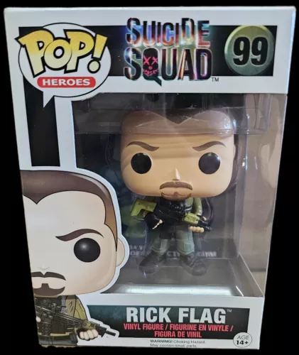 Suicide Squad Funko Pop Rick Flag #99 MIB