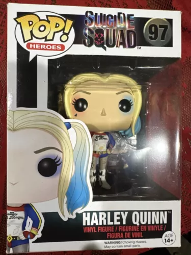 Suicide Squad Harley Quinn Funko Pop #97 Great Condition!