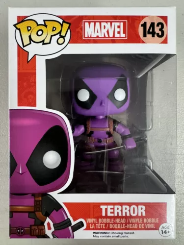 Terror 143 ~ Marvel: Deadpool ~ Funko Pop Vinyl