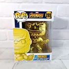 Thanos Gold Chrome 289 Funko Pop - Marvel Avengers Infinity War