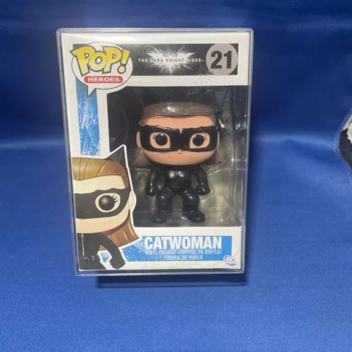 The Dark Knight Rises: CATWOMAN (21) Funko POP, Vaulted Vinyl Protection