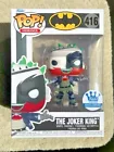 The Joker King 416 BATMAN Funko Shop Pop Vinyl New in Mint Box + Protector