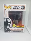 The Mandalorian with darksaber GITD Star Wars Box Warehouse Exc Funko Pop! #491