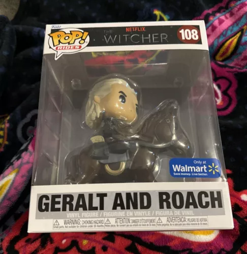 The Witcher Geralt and Roach Funko Pop Walmart Exclusive #108 Brand New 🔥🔥