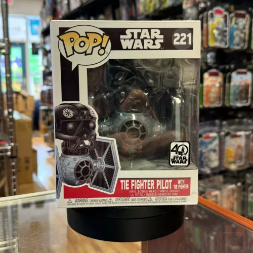 Tie Fighter Pilot With Tie Fighter #221 40th (Funko Pop!, Star Wars) (Copy)