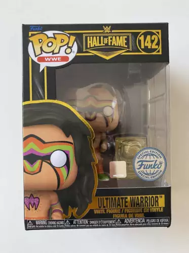 Ultimate Warrior 142 WWE Hall Of Fame Funko Pop Vinyl