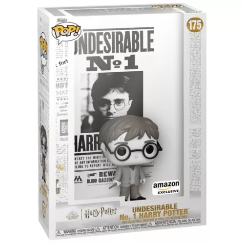 UNDESIRABLE NO.1 HARRY POTTER POP! with WANTED POSTER Funko POP #175 NEW IN BOX