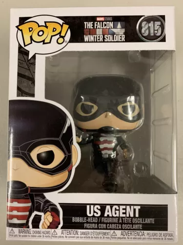 US Agent 815 ~ Marvel: The Falcon and the Winter Soldier ~ Funko Pop Vinyl