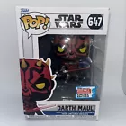 Used Funko Pop Star Wars Darth Maul #647 2023 Fall Convention Exclusive