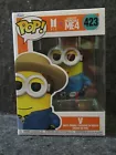 V as Minion #423 BTS/Despicable Me4 Funko Pop Vinyl Figure Animation/Rocks