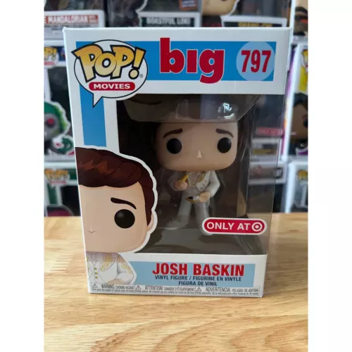 VAULTED EXCLUSIVE Josh Baskin Big Funko Pop Movies #797 Tom Hanks Comedy Tuxedo