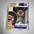 VAULTED Funko POP! WWE Ultimate Warrior #20 Vinyl Figure W/ Pop Protector