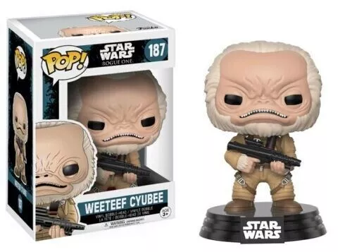 Weeteef Cyubee Star Wars Rogue One Pop! FUNKO NIB Vinyl Figure new in box 187