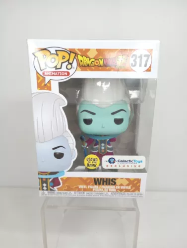 Whis Anime #317 GITD Galactic Toy Exclusive DragonBall Super Funko POP! Glows